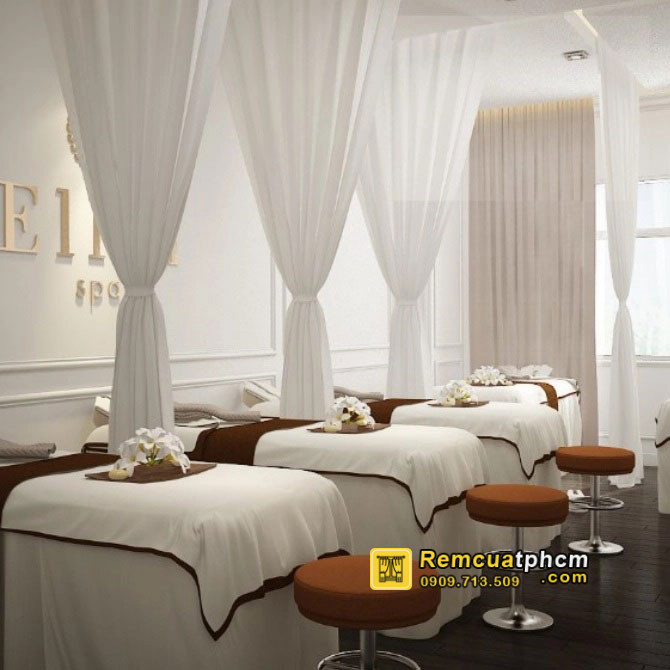 Mẫu rèm spa đẹp TPHCM tạo không gian thư giãn Mẫu rèm spa đẹp TPHCM tạo không gian thư giãn